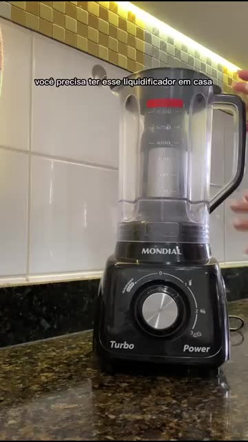 Liquidificador Turbo Power Mondial 550W L-99 WB - Imagem 8