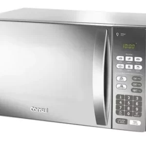 Micro-ondas CM020BF 20 Litros Espelhado com Função Descongelar Cor Cinza e Inox Consul Micro-ondas CM020BF 20 Litros Espelhado com Função Descongelar Cor Cinza e Inox Consul