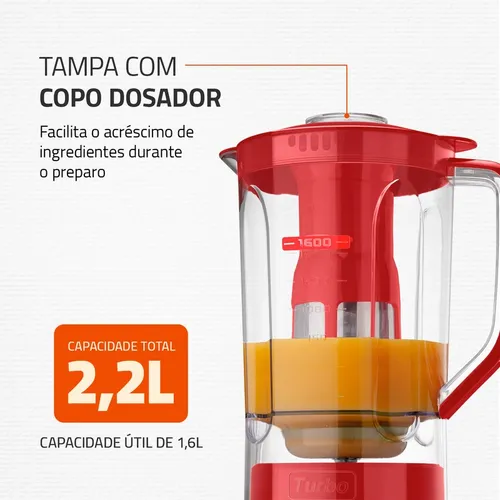 Liquidificador Turbo Power Mondial 550W L-99 WB - Imagem 28