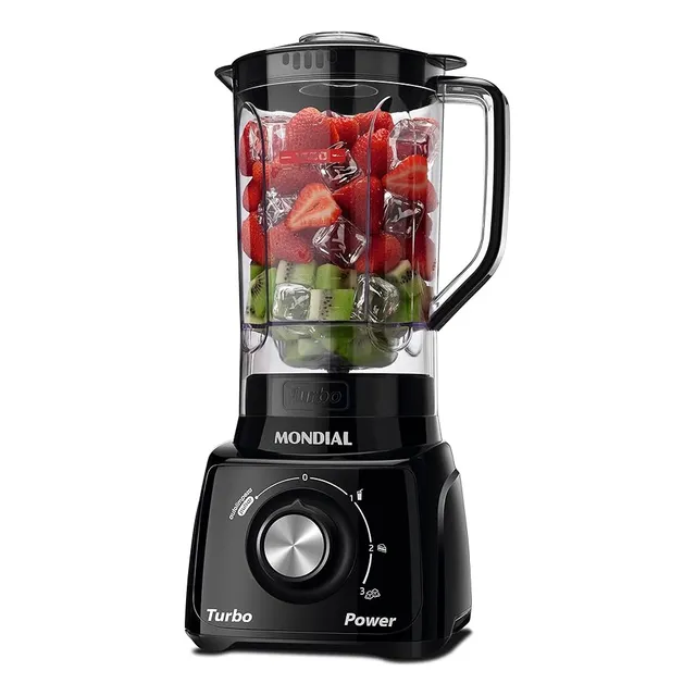 Liquidificador Turbo Power Mondial 550W L-99 WB - Imagem 4