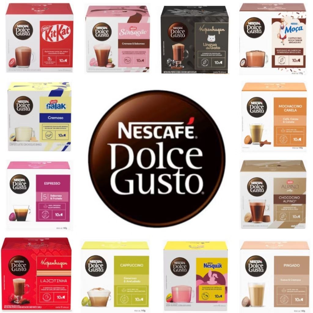 Sabores que kabem na sua Dolce Gusto: Café perfeito em segundos!