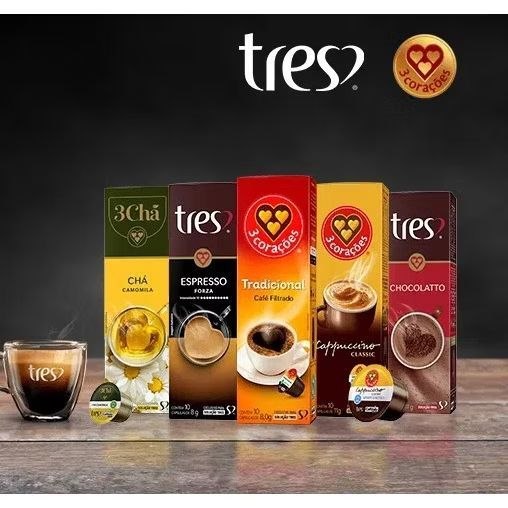 Café Perfeito em Segundos: Cápsulas 3 Corações que kabem na sua rotina