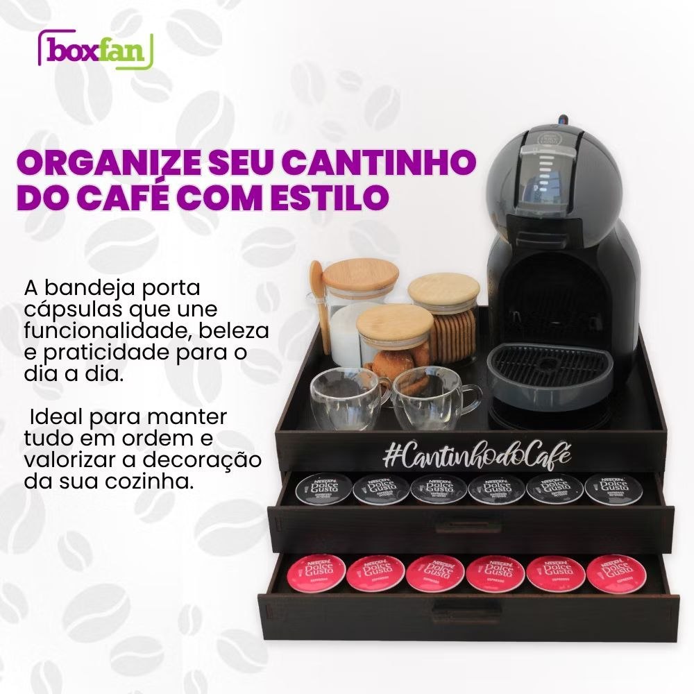 Organize seu cantinho do café: cápsulas que kabem e encantam!