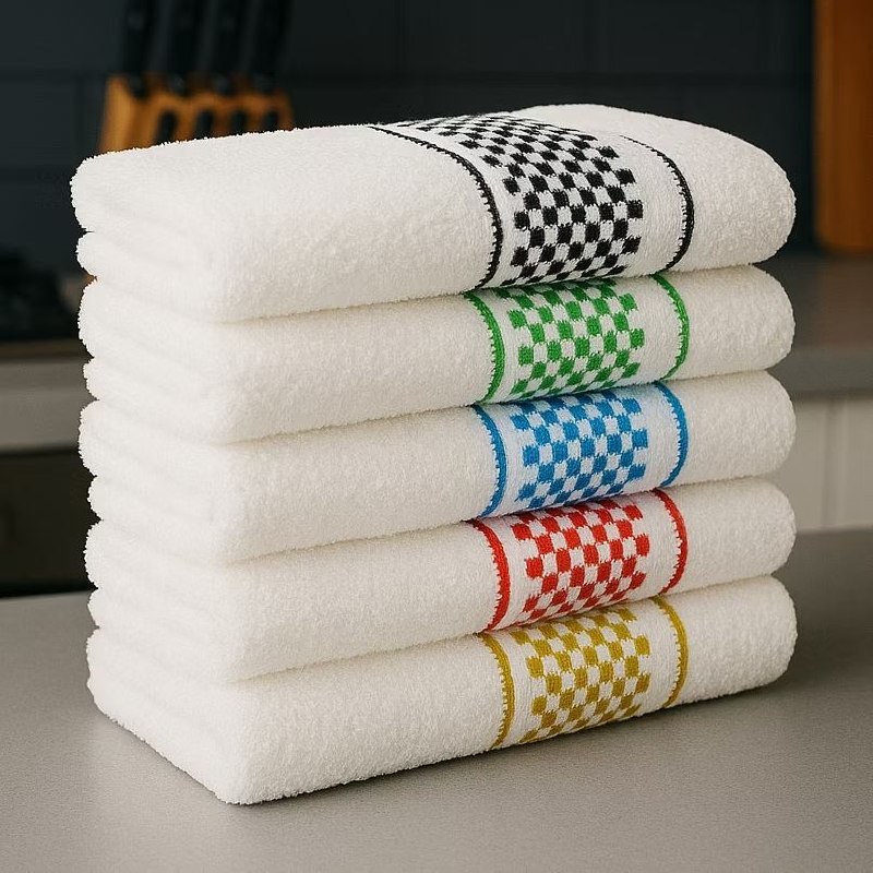 Panos de Prato Jacquard: Elegância e Absorção que Kabem na Sua Cozinha