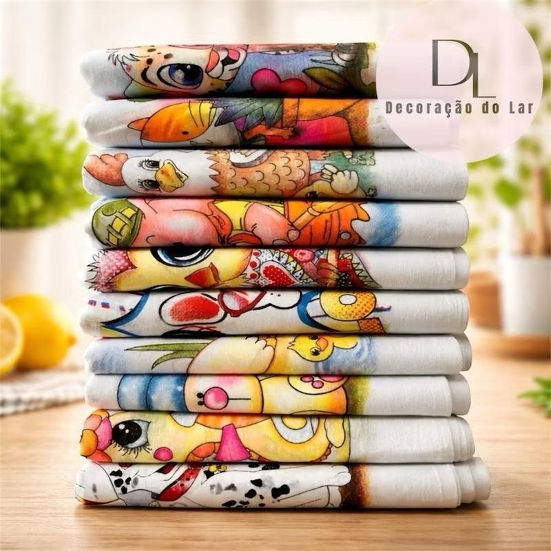 Panos de Prato Estampados: Charme e Praticidade que Kabem na Cozinha