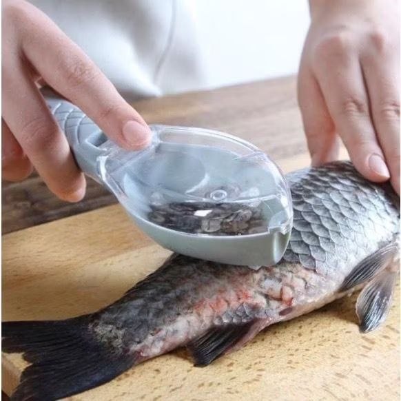 Descamador de Peixe com Coletor: A praticidade que kabem na sua cozinha!