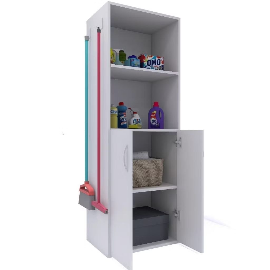 Organização Perfeita: Tudo kabem no seu Armário de Lavanderia!