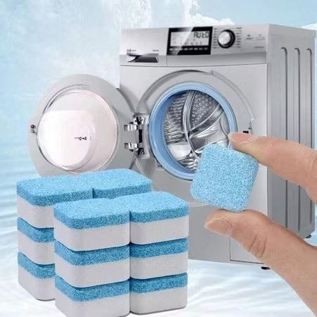 Sua máquina de lavar kaberá limpeza profunda com nossas pastilhas!