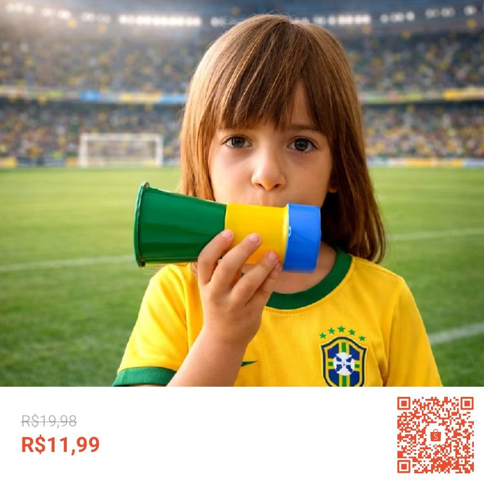 Corneta Infantil Vuvuzela: A Torcida que Kabem na Diversão!