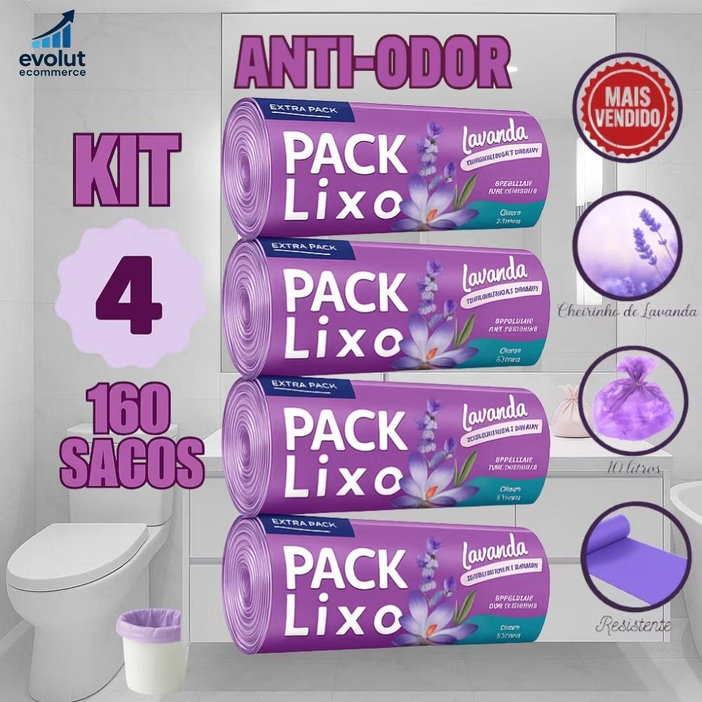 Diga adeus aos odores: Sacos de Lixo 10L que kabem na sua rotina